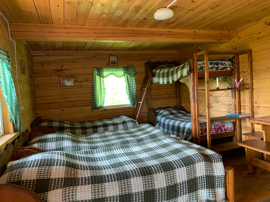 Уютные деревянные домики на Елани