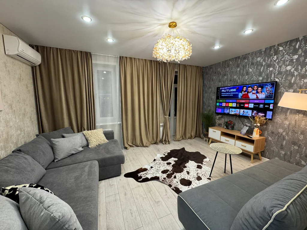 Квартира с дизайнерским ремонтом на НЛМК — аренда посуточно в Липецк