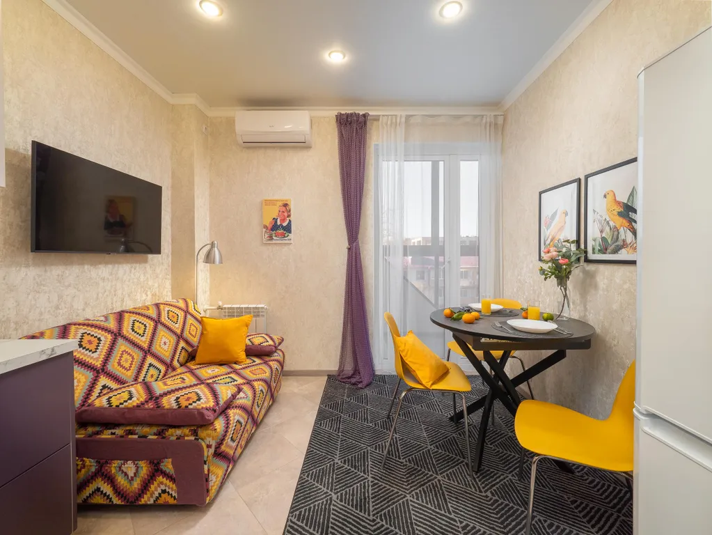 Квартира Квартира с спальней на одной из главных улиц Сочи — Сочи