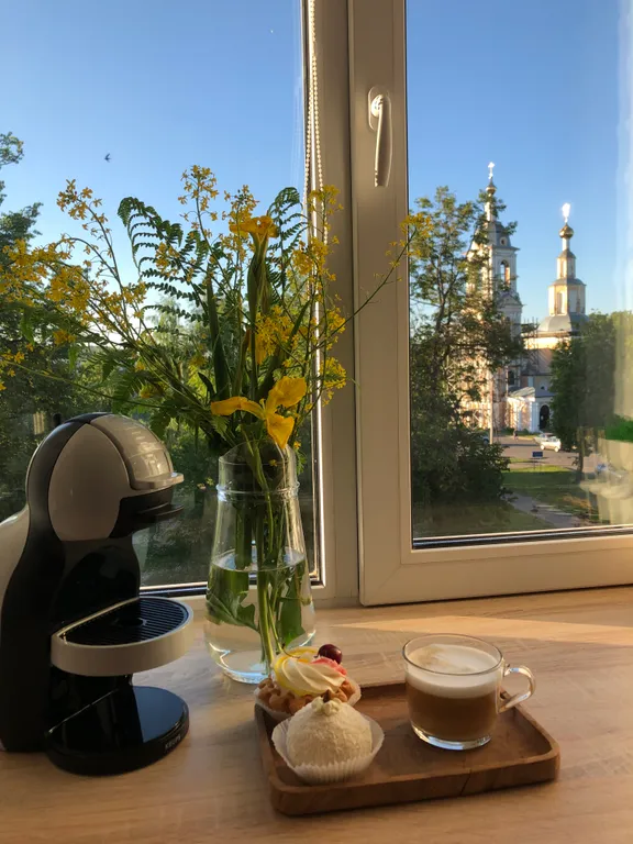 Апартаменты Сердце Углича в центре с видом на Храм, р.Волгу и Парк
