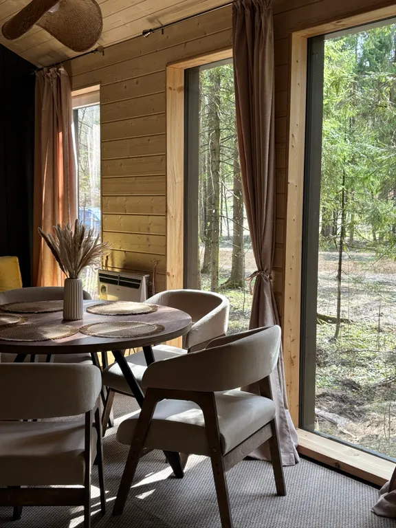 Коттедж Дом с сауной и панорамным видом на лес яхрома ривер — Москва