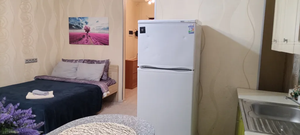 Уютная студия, новый благоустроенный район, есть всё необходимое