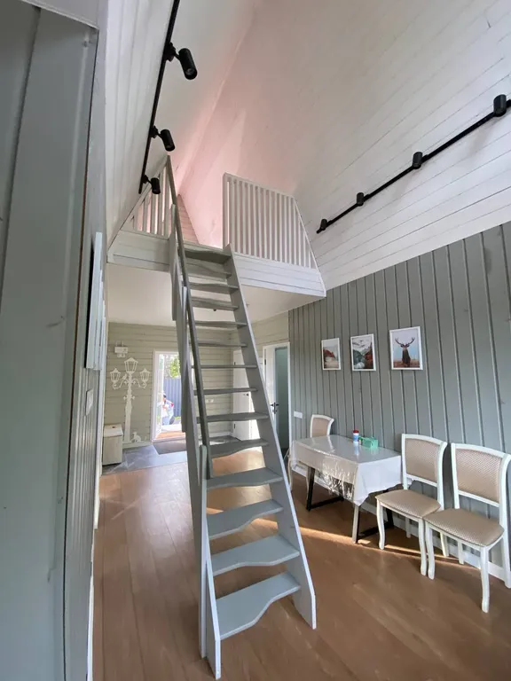 Коттедж Дом в стиле А-фрейм — Рождествено