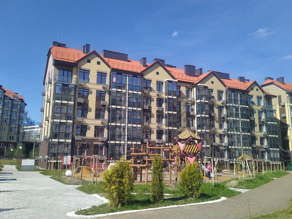 Квартира Квартира Дизайнерская Студия Апарт Аристократик, озеро Тихое 3 минуты пешком — Светлогорск