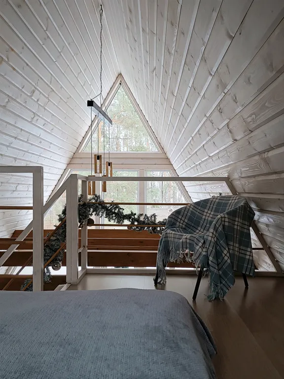 Дом у леса с баней и банным чаном