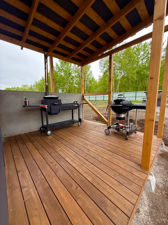 Домик с видом на вулкан