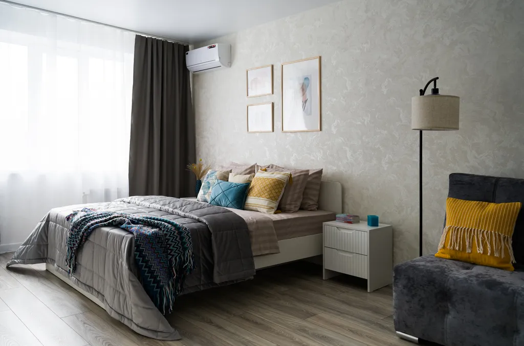 Уютная 1-комнатная квартира в новом ЖК — аренда посуточно в Самара