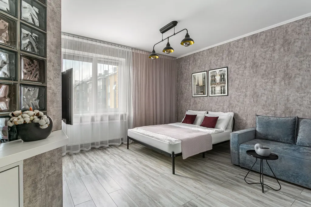 Квартира-студия у Экспофорума