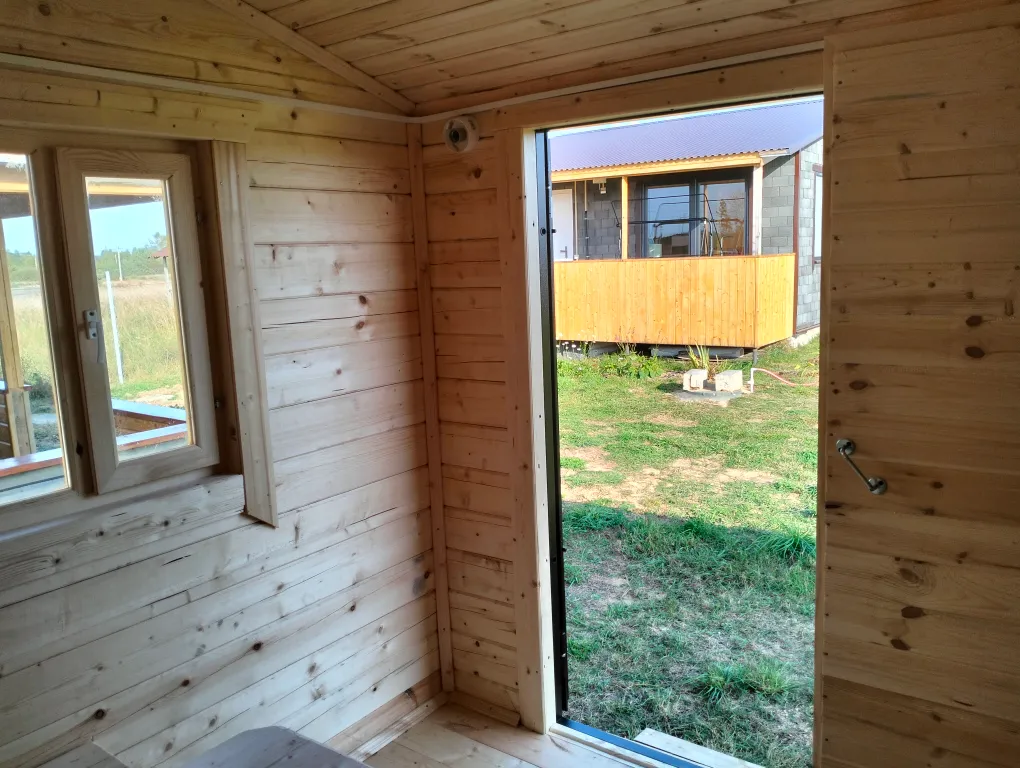 Коттедж Уютный домик и баня из бруса в тихом районе в близи леса — Черноголовка