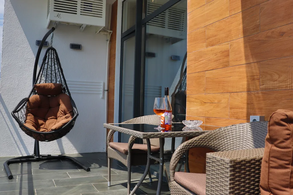 Апартаменты с видом на горы и море