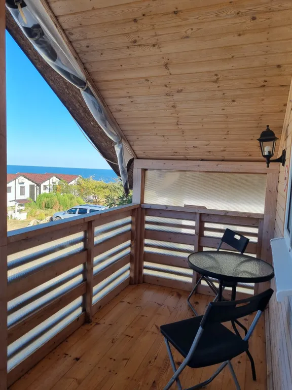 Квартира Квартира Апартамент-студия с балконом и видом на море — Кучугуры