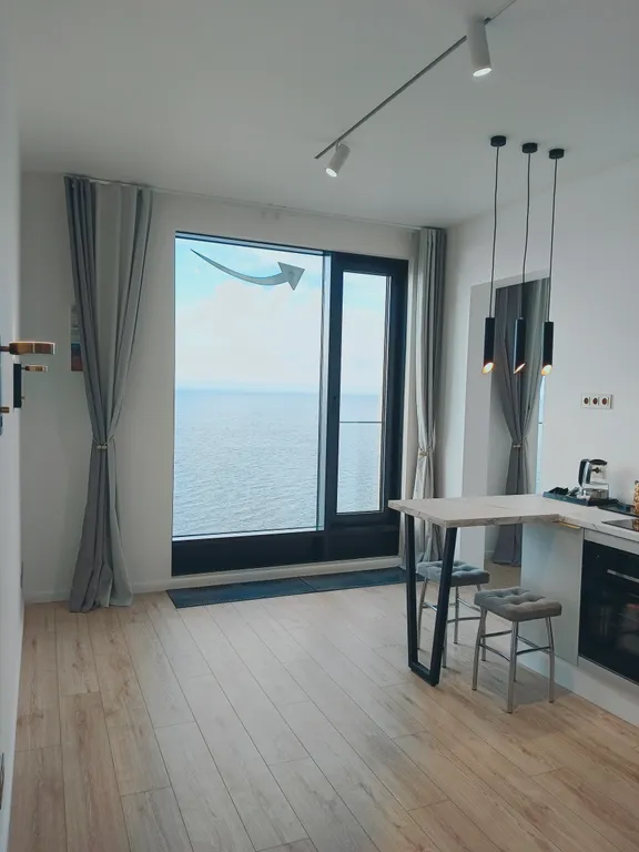 Квартира Квартира Евро-студия с видом на Финский залив — Санкт-Петербург