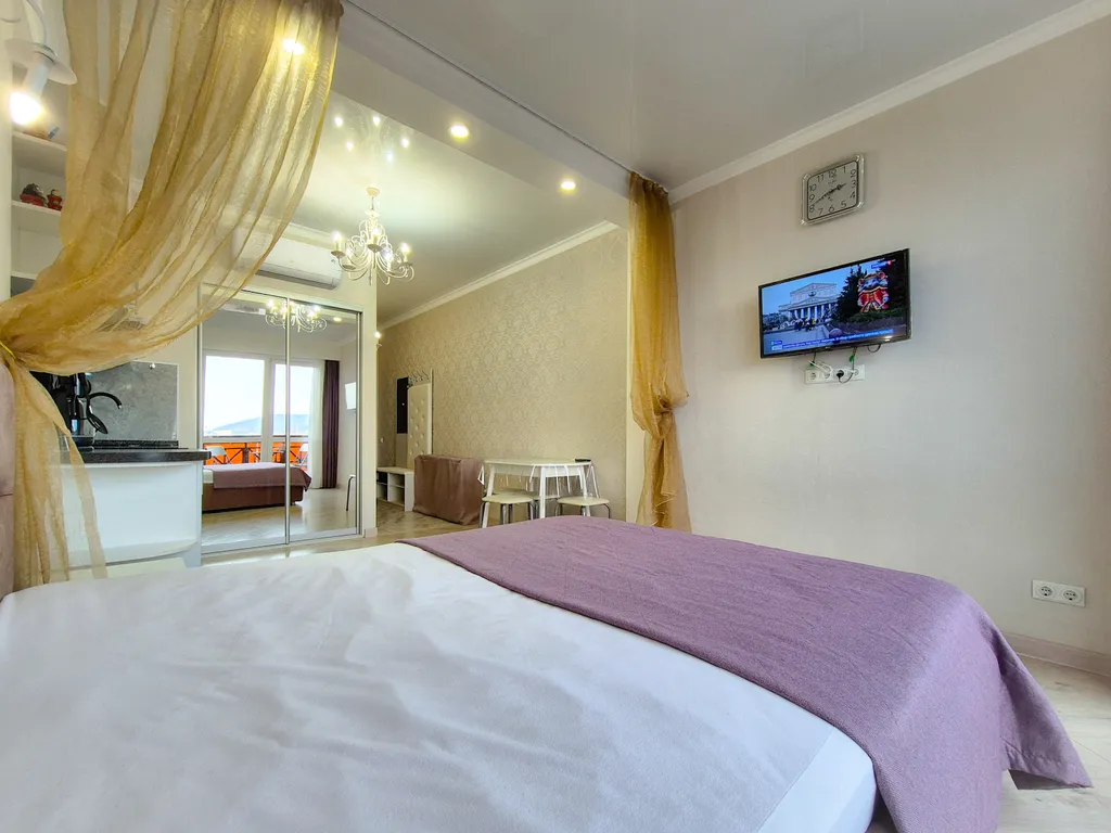 Квартира Квартира Студия с балконом — Адлер