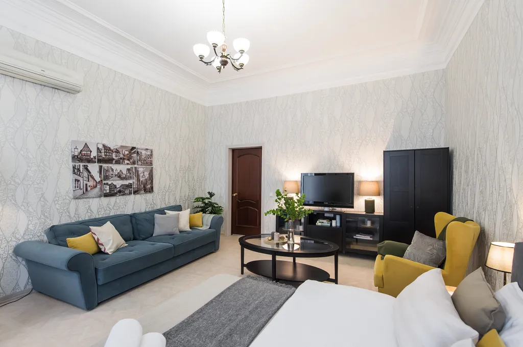 Квартира Квартира Элегантная двушка на Дмитровке — Москва