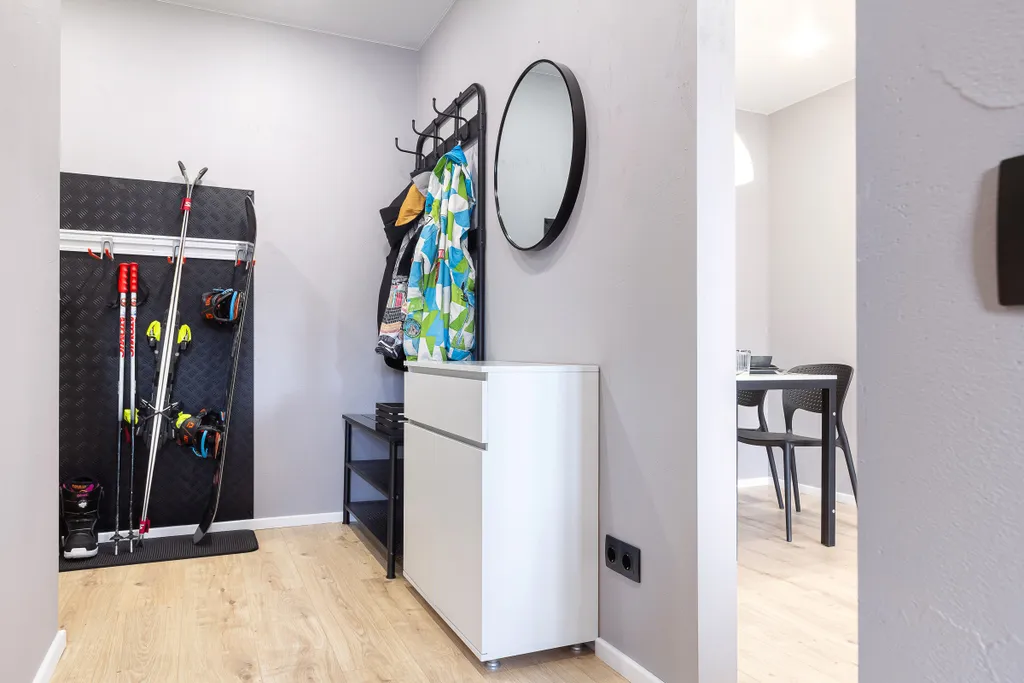 Современная и уютная квартира продуманна до мелочей