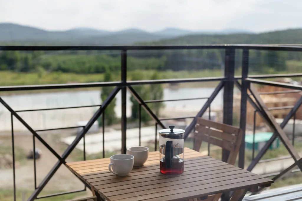 Апартаменты с видом на горы и озеро в 100м от подъёмника