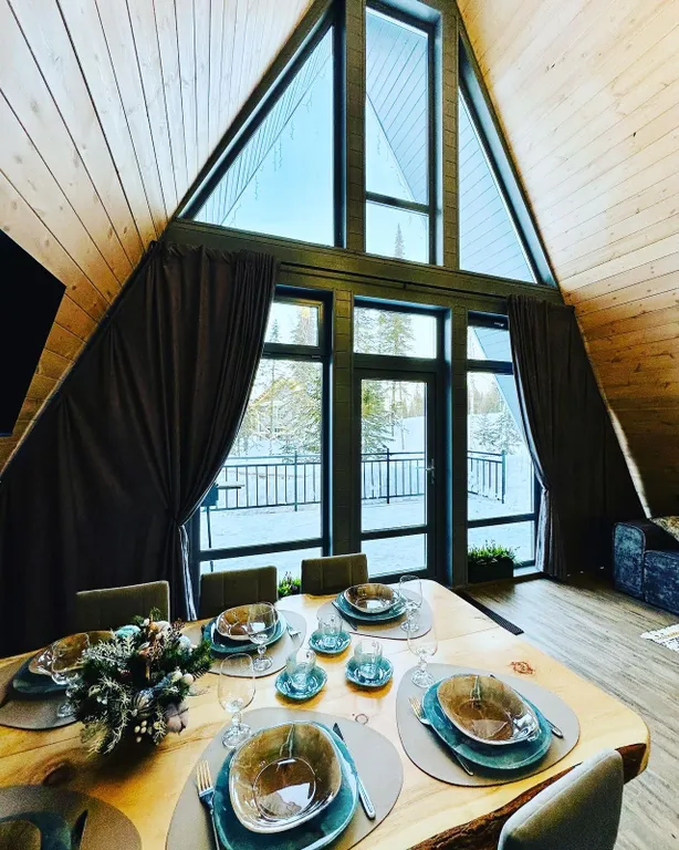 Дом A-frame, 6-местный