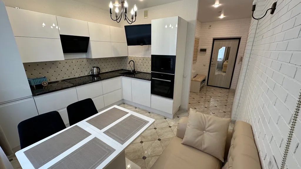 Квартира с дизайнерским ремонтом