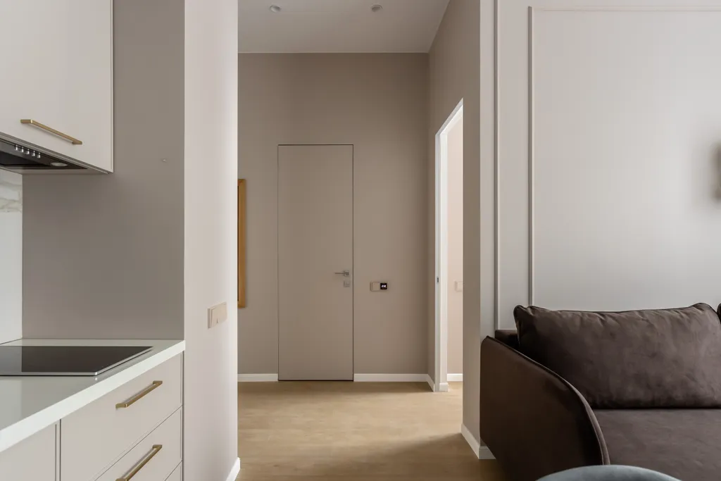 Квартира АПАРТАМЕНТЫ ДВУХКОМНАТНЫЕ 'БРАУН ФЛЭТПОРТ', для 4 гостей — Москва