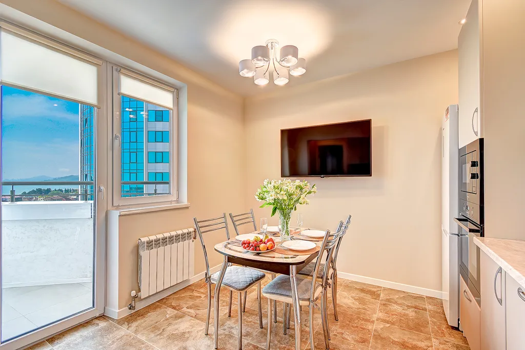 Квартира Квартира ЖК Морская симфония-2 МореСолнцеАпарт с видом на море (9) — Адлер