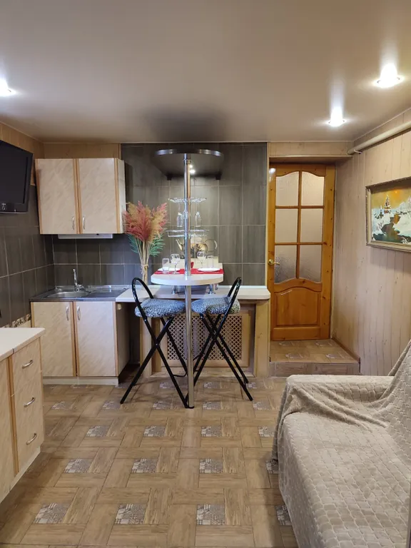 Приятная двухкомнатная квартира для спокойного отдыха под пение птиц