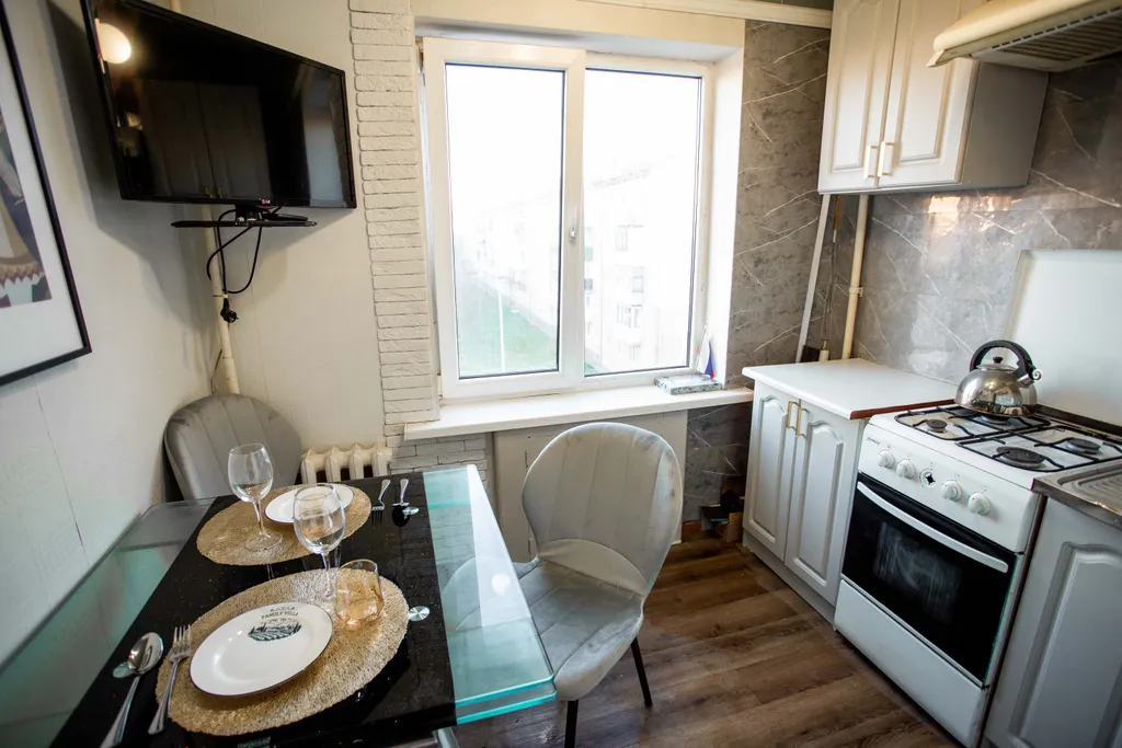 Уютная квартира до 4 гостей у моря в Балтийске, центральный пляж 5 мин