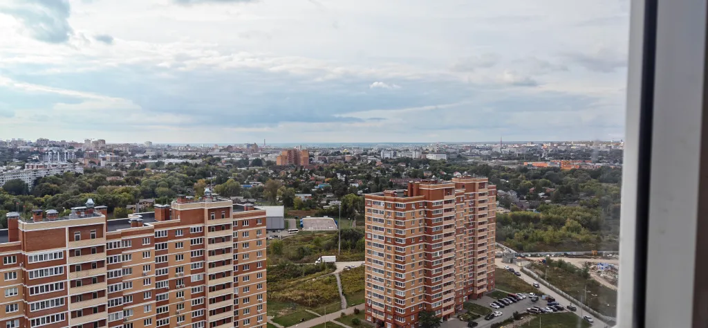 Уютная квартира с красивым видом на город!