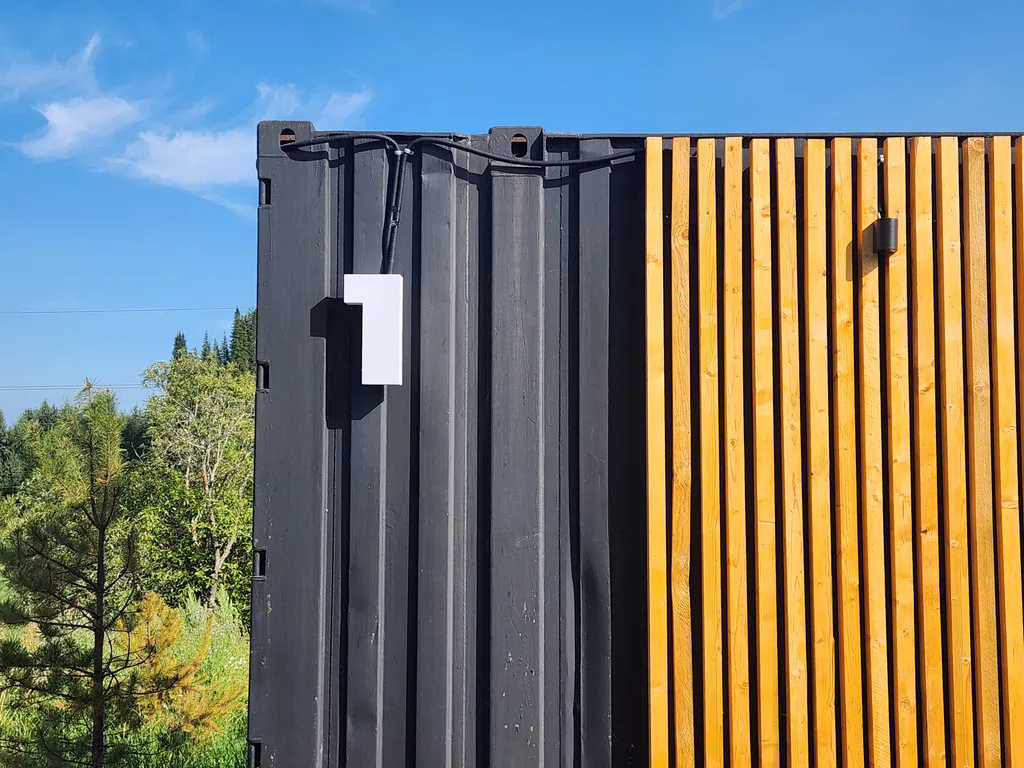 Дом с березками