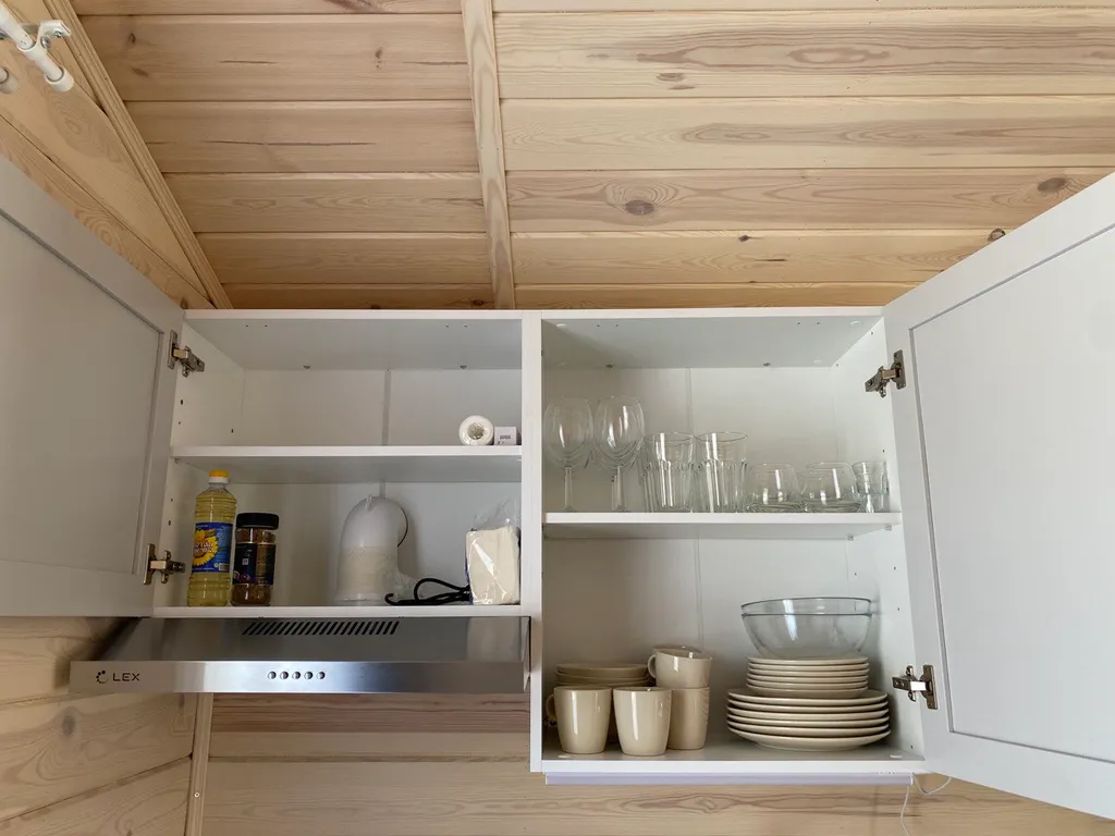 Светлый ХюггеДомик с сауной