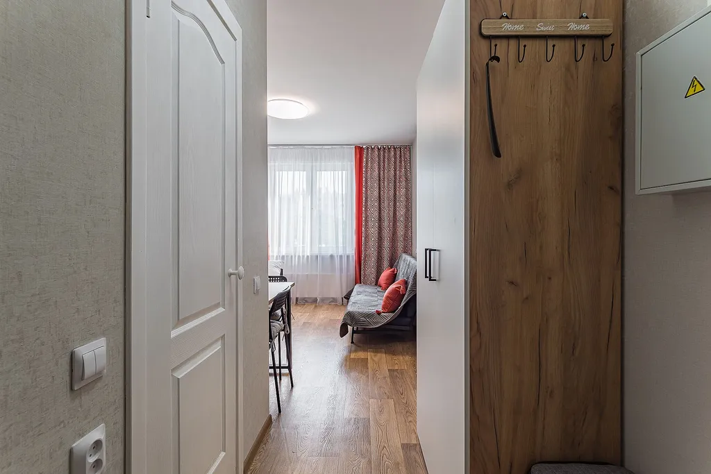 Уютная квартира-студия в современном ЖК Бурнаковский