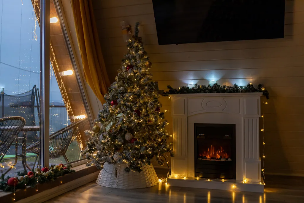 Дом А-фрейм с баней