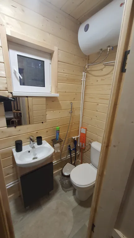 Коттедж Scandi black Уютный домик в сердце леса с панорамным окном — Березовский