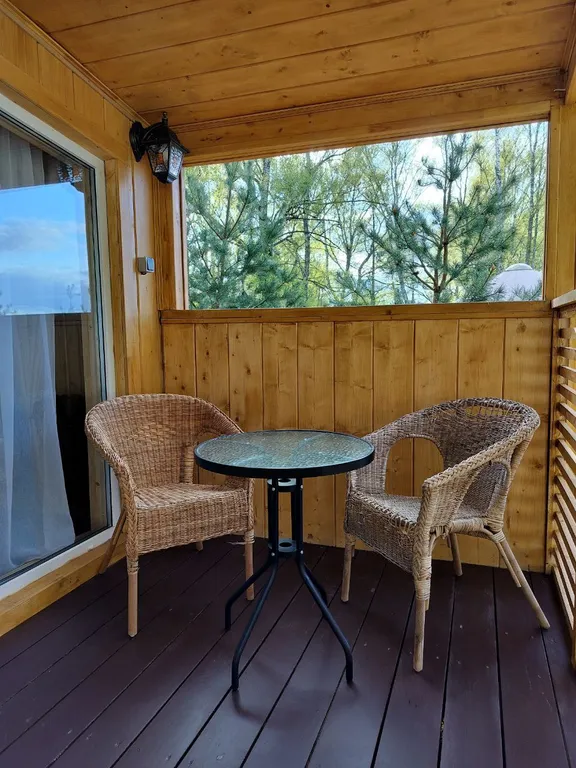 Новый современный Барнхаус посреди леса