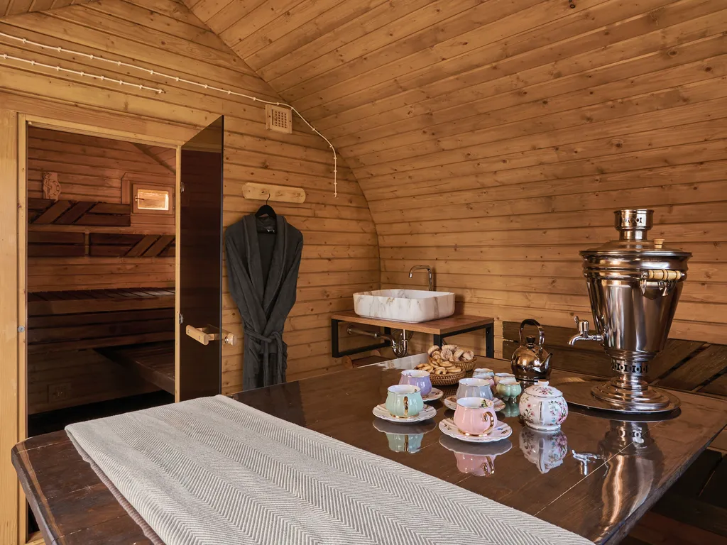 Дом с баней и зоной отдыха