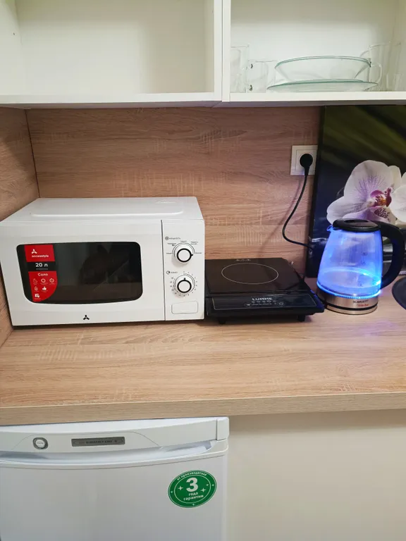 Тихая студия с двуспальным диваном у станции МЦД-4 Железнодорожная