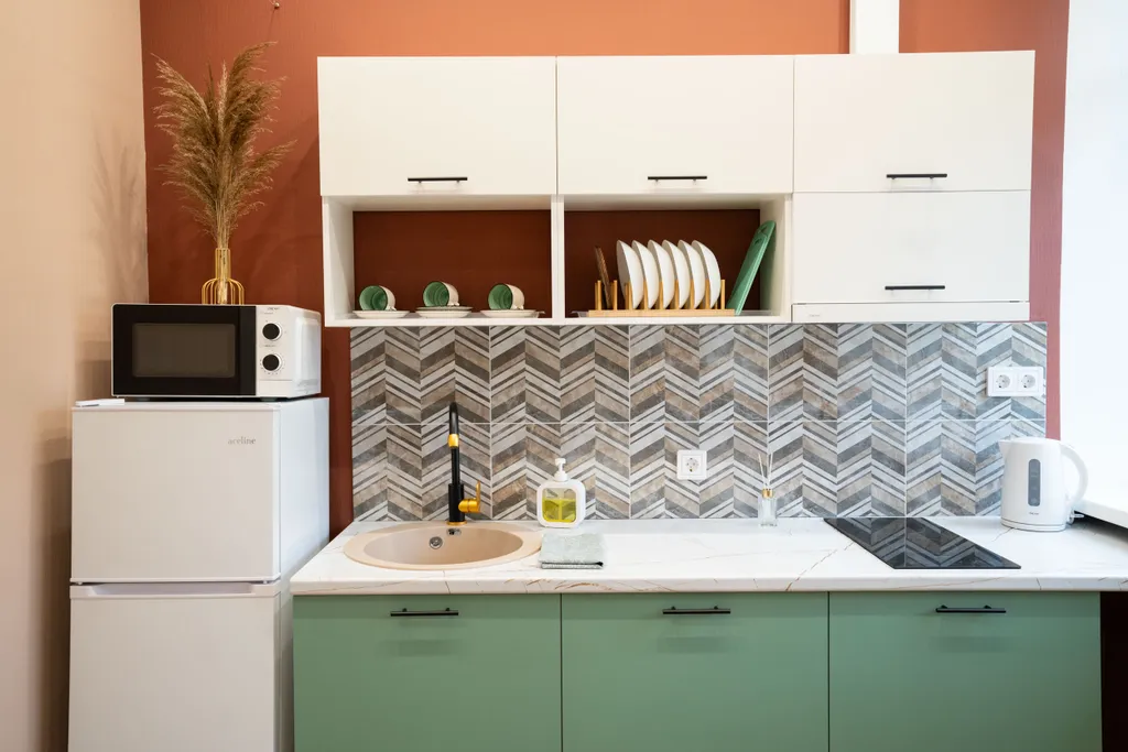 Яркая квартира-студия со свежим ремонтом