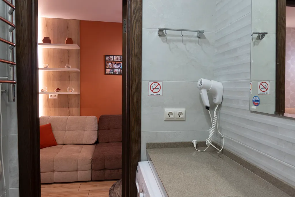 Апартаменты четырёхместные, новые, шикарные, море очень близко