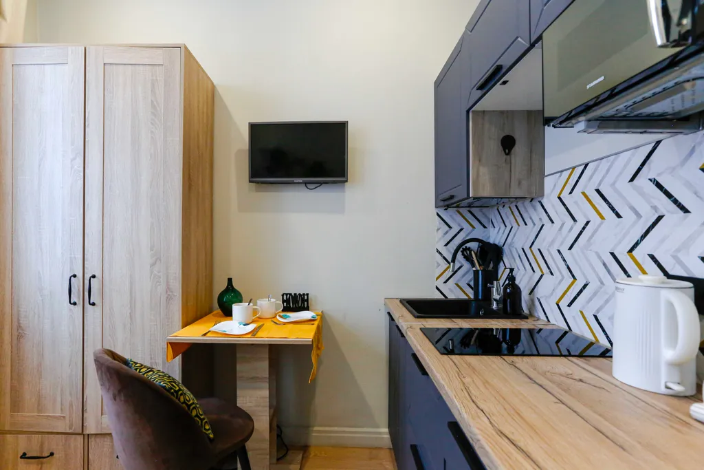 Квартира Квартира Студия Red Star Loft у Боткинской — Москва