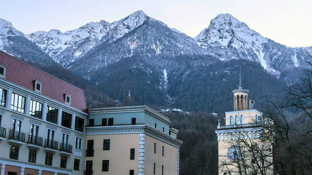 Шикарный апартамент в центре Роза Хутор
