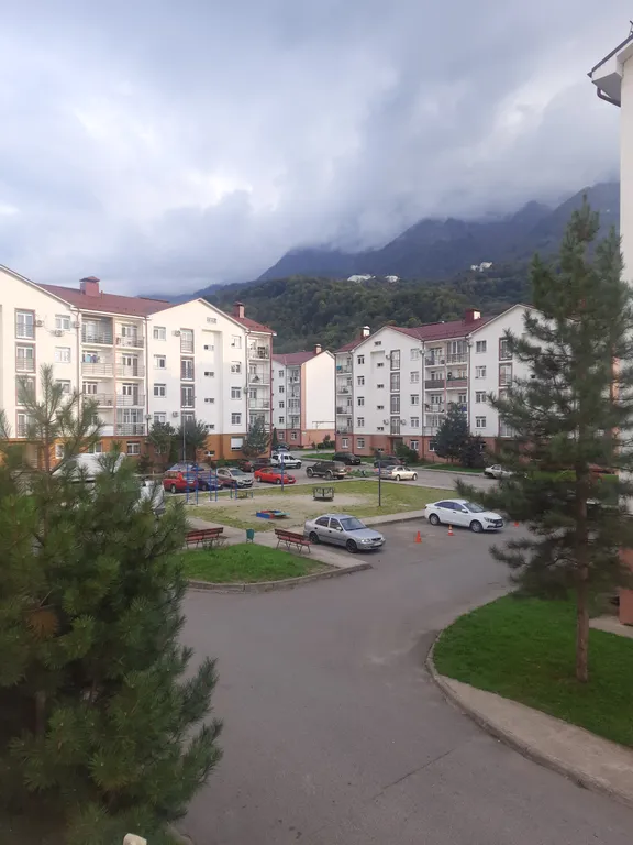 Апартамент с 2 спальнями с видом на горы