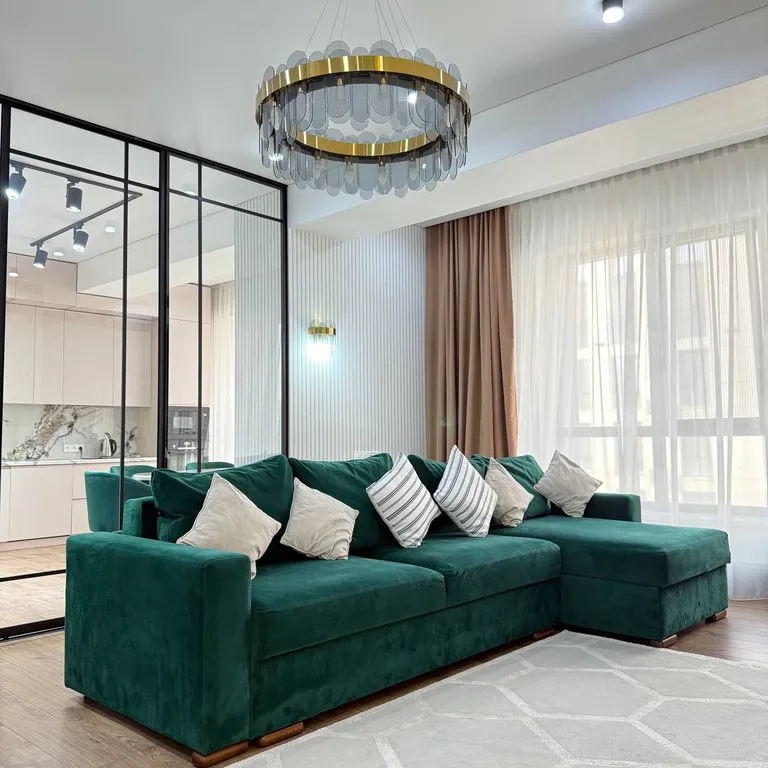 Отличная квартира в модном районе рядом с ТРЦ Мега Алматы