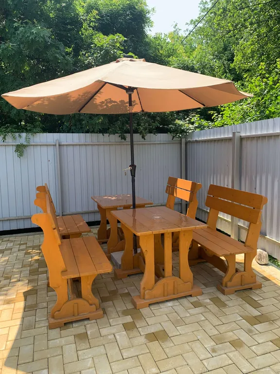 Дом с русской баней, банным чаном, бассейном