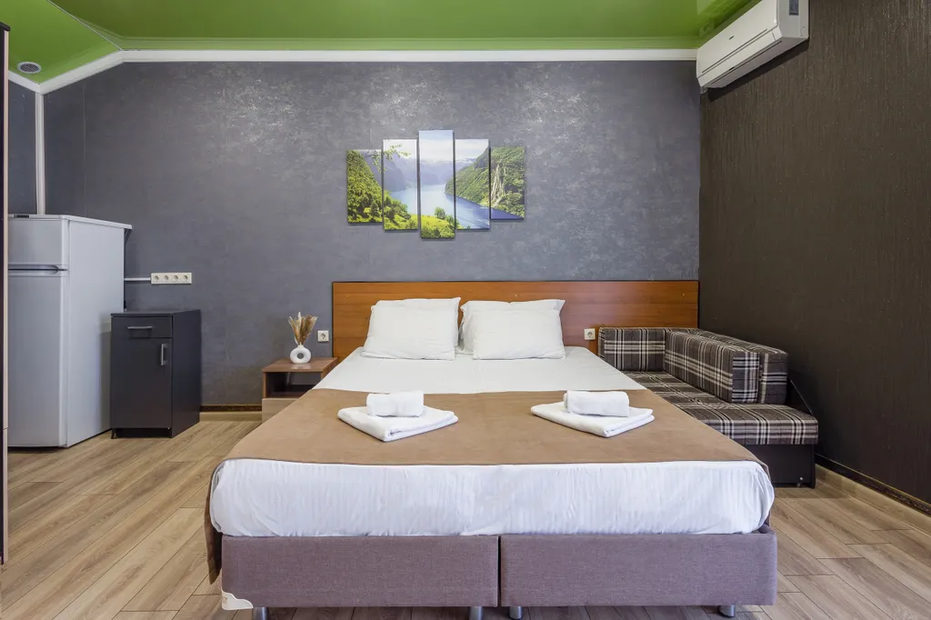 Комфортный номер с балконом для двоих