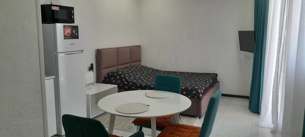 Уютная студия в центре с видом на горы