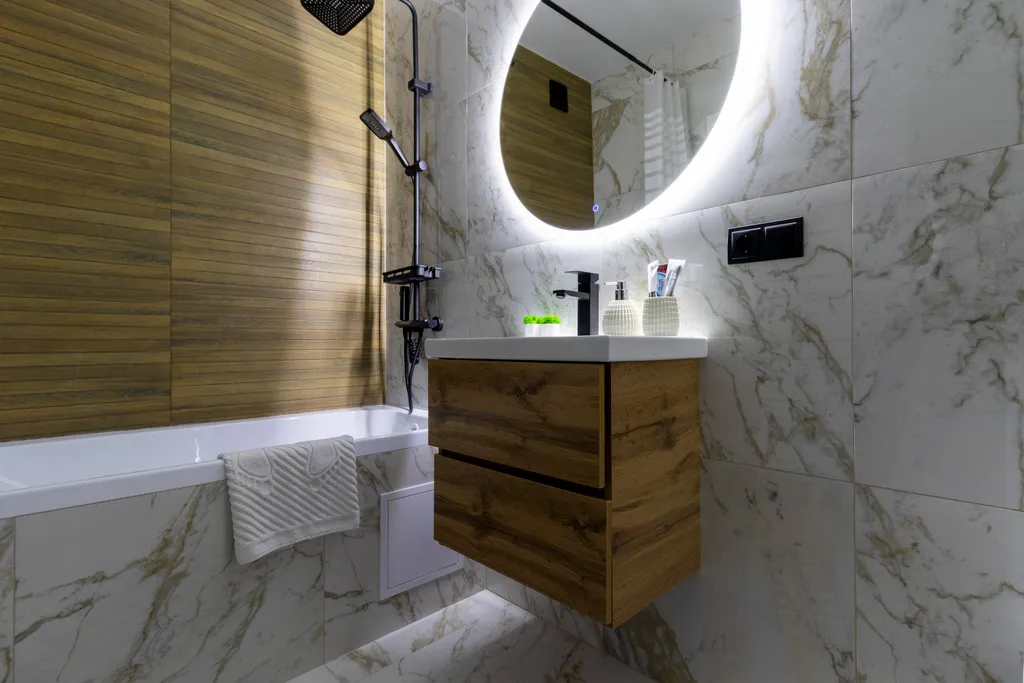 Квартира-студия с дизайнерским ремонтом в новом доме