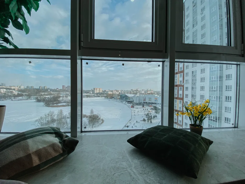 Апартаменты с джакузи и панорамными окнами