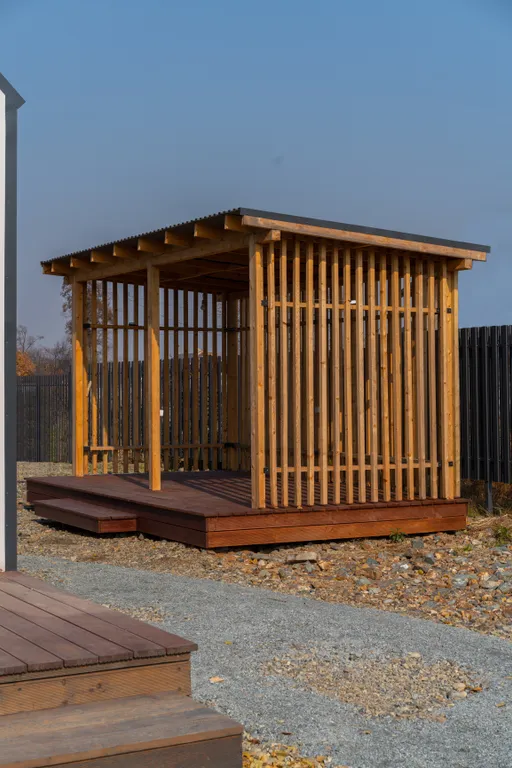 Fanza House - домик с сауной, чаном, камином, проектором и беседкой