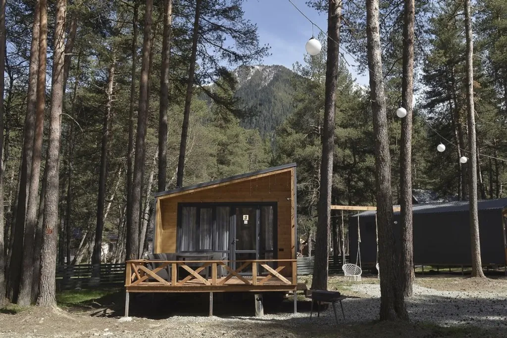 Коттедж 1-комнатный Дом — Архыз