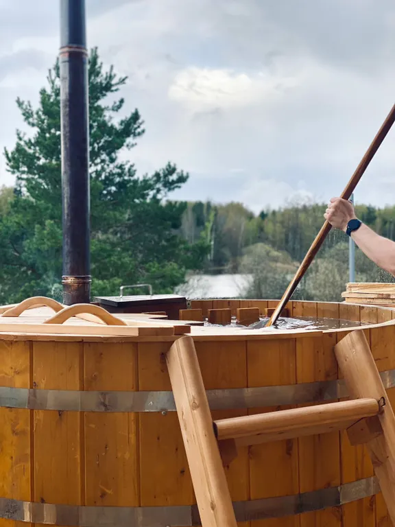 Коттедж Дом с фурако на берегу реки — аренда посуточно в Иваново