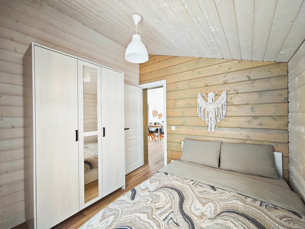 Коттедж Русский домик с печью и банькой — Кискелово